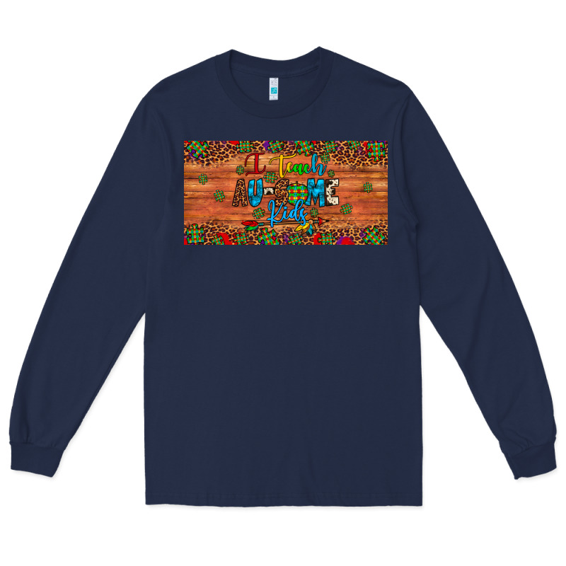 I Teach Au Some Kids License Plate Long Sleeve Tee by Artiststas | Teevron