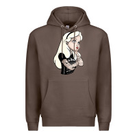 Coffee alice tattoo Premium Hoodie - artisFamous