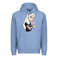 Colony Blue alice tattoo Premium Hoodie - artisFamous