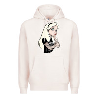 Pale Pink alice tattoo Premium Hoodie - artisFamous