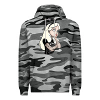 Slate Camo alice tattoo Premium Hoodie - artisFamous