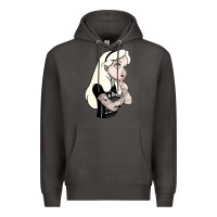 Smoke alice tattoo Premium Hoodie - artisFamous