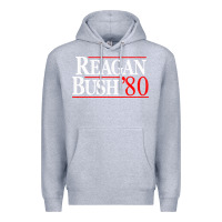 Heather Grey regan bush for dark Premium Hoodie - artisFamous