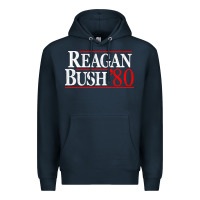 Navy regan bush for dark Premium Hoodie - artisFamous