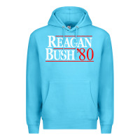 Ocean Blue regan bush for dark Premium Hoodie - artisFamous