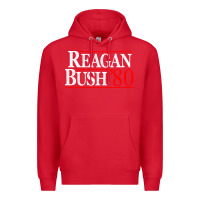 Red regan bush for dark Premium Hoodie - artisFamous