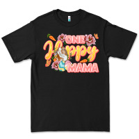 Black One hoppy Mama Mother's Day Premium Tee - LillyAllenDesigns