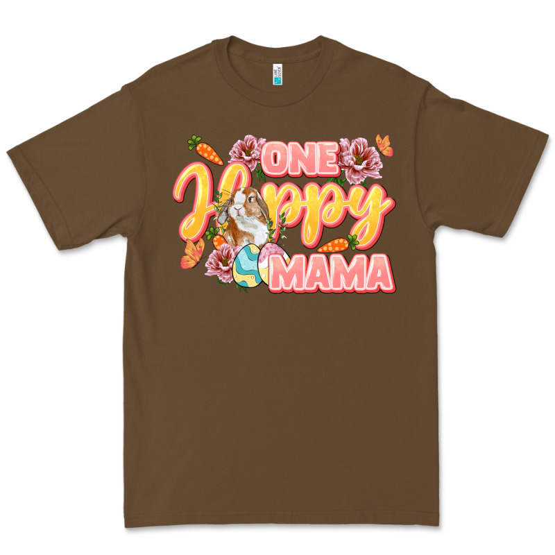 One Hoppy Mama Mother's Day Premium Tee by LillyAllenDesigns | Teevron