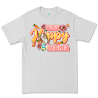 Dove Grey One hoppy Mama Mother's Day Premium Tee - LillyAllenDesigns