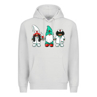 Dove Grey african american nurse gnomies medical gnomies Premium Hoodie - BarkalooDesign