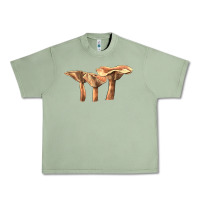 Oil Green lactarius rufus mushroom Urban Heavy Tee - LillyAllenDesigns