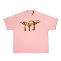 Salmon lactarius rufus mushroom Urban Heavy Tee - LillyAllenDesigns