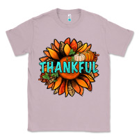 Lilac thankful with sunflower bbs Classic Tee - BundleAndBundleShop