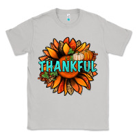 Moon Dust thankful with sunflower bbs Classic Tee - BundleAndBundleShop