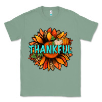 Sage thankful with sunflower bbs Classic Tee - BundleAndBundleShop
