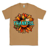 Toasted Coconut thankful with sunflower bbs Classic Tee - BundleAndBundleShop