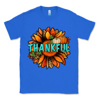 True Royal thankful with sunflower bbs Classic Tee - BundleAndBundleShop