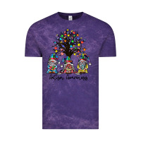 Cloud Purple autism awarenes Vintage Tee - SublimationCraftShop