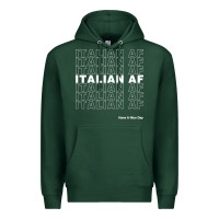 Sports Green italian af Premium Hoodie - artisFamous