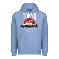 Colony Blue tokyo Premium Hoodie - artisFamous