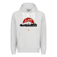 Dove Grey tokyo Premium Hoodie - artisFamous