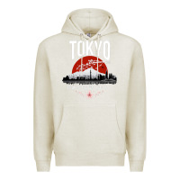 Oatmeal Heather tokyo Premium Hoodie - artisFamous