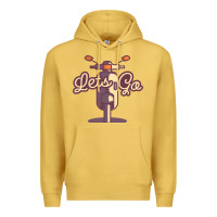 Antique Gold vespa Premium Hoodie - artisFamous