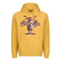 Mustard vespa Premium Hoodie - artisFamous