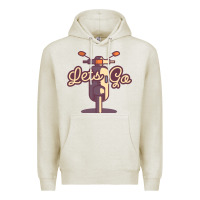 Oatmeal Heather vespa Premium Hoodie - artisFamous