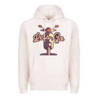 Pale Pink vespa Premium Hoodie - artisFamous