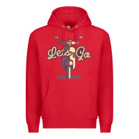 Red vespa Premium Hoodie - artisFamous