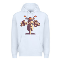 White vespa Premium Hoodie - artisFamous
