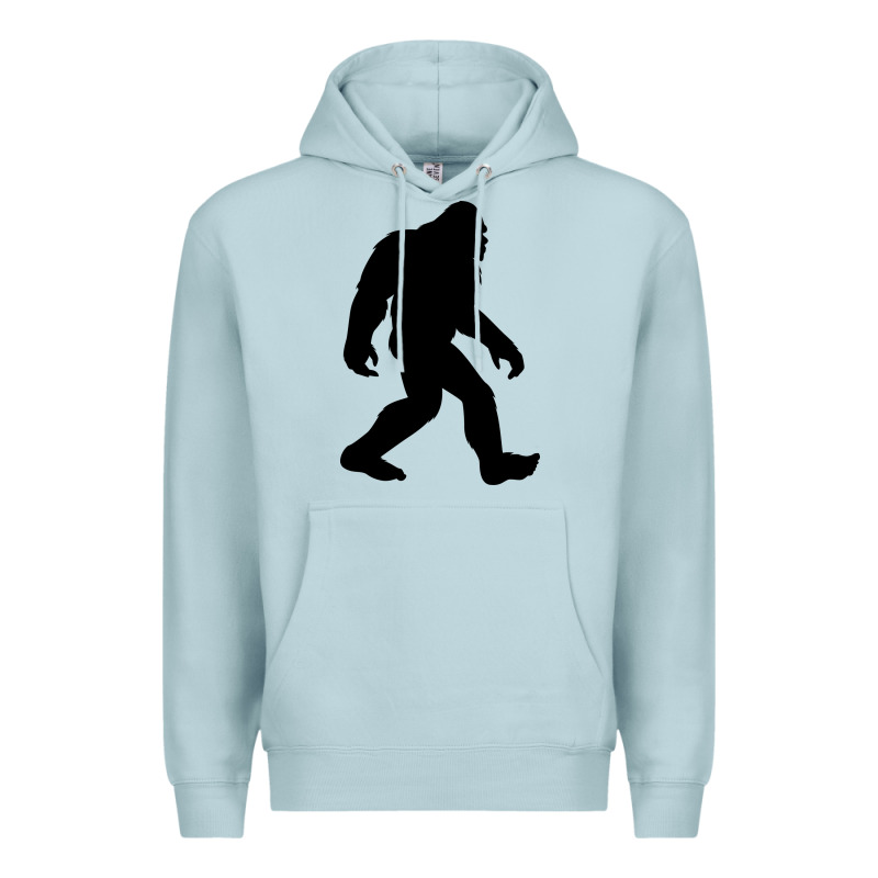 Bigfoot In Black Design Premium Hoodie by artisFamous | Teevron