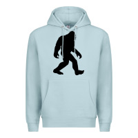 Blue Mist bigfoot in black design Premium Hoodie - artisFamous