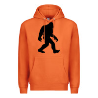 Carrot bigfoot in black design Premium Hoodie - artisFamous