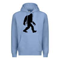 Colony Blue bigfoot in black design Premium Hoodie - artisFamous