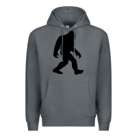 Rock bigfoot in black design Premium Hoodie - artisFamous