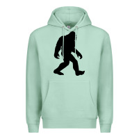 Seafoam bigfoot in black design Premium Hoodie - artisFamous