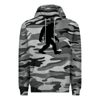 Slate Camo bigfoot in black design Premium Hoodie - artisFamous