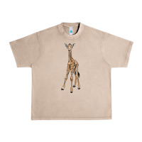 French Oak baby giraffe Urban Heavy Tee - LillyAllenDesigns