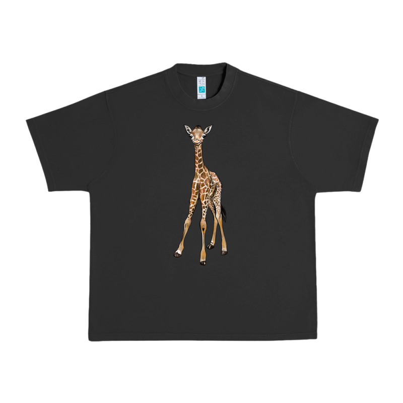 Baby Giraffe Urban Heavy Tee by LillyAllenDesigns | Teevron