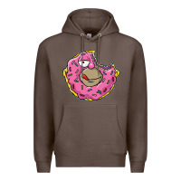 Coffee DONUT Premium Hoodie - artisFamous