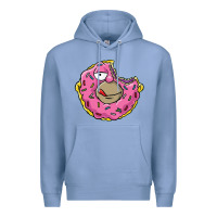 Colony Blue DONUT Premium Hoodie - artisFamous