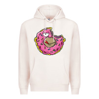 Pale Pink DONUT Premium Hoodie - artisFamous