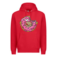 Red DONUT Premium Hoodie - artisFamous
