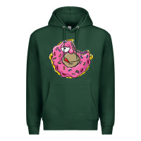 Sports Green DONUT Premium Hoodie - artisFamous