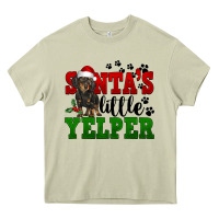 Mossy Santa's Little Yelper Heavy Core Tee - FaDigitalArtStudio