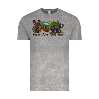 Cloud Rock peace love sloth bear Vintage Tee - LillyAllenDesigns