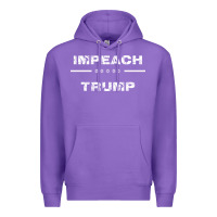 Purple impeach trump Premium Hoodie - artisFamous