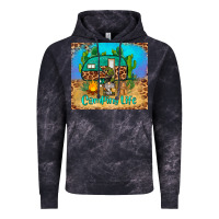 Cloud Black camping life tumbler Vintage Hoodie - BarkalooDesign